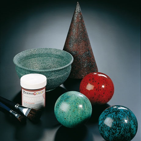 Порошкові глазурі з ефектами та ангоби Terra Color