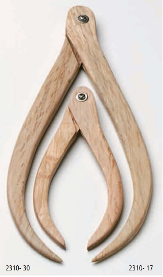 2310-17 Штангенциркуль дерев’яний, 17 см