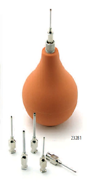 23280 Ємність для ангобів з металевими насадками( 1.2 мм, 1.4 мм, 1.6 мм, 2.0 мм)