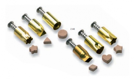 2348 Набір штамп-форм (6 шт.), Н 4 см, форма 1 см