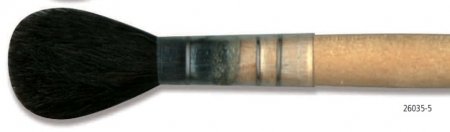 26035-05 овальна насадка-пензель з дротяною обмоткою  d 10,2/L 31 mm