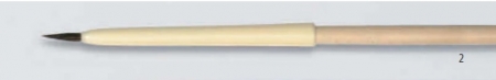 26602-02 пензель для порцеляни, гострий, 1,5/10 мм