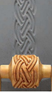 25-RM-002 Ролик структурний, дерев'яний