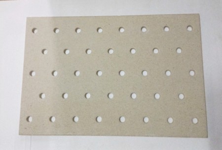 Плита вогнетривка перфорована 400х400х12 мм