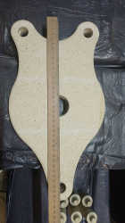 Вогнетривка плита TFS-Y 270x11